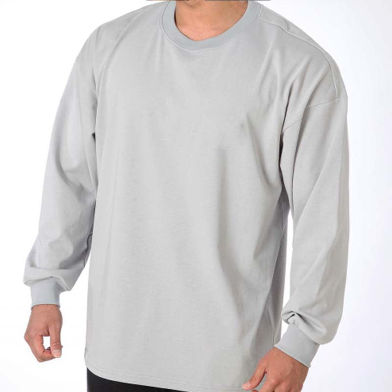 Herren Sportshirt Langarm Atmungsaktiv Leicht