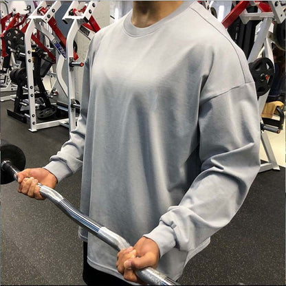 Herren Sportshirt Langarm Atmungsaktiv Leicht - BerlinGlamour