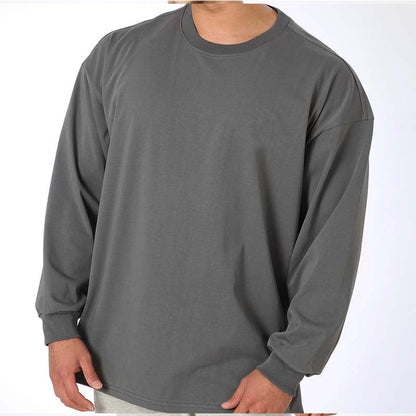 Herren Sportshirt Langarm Atmungsaktiv Leicht
