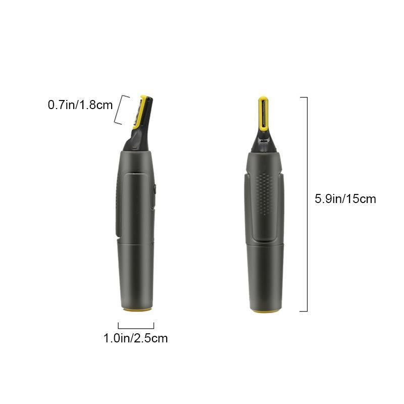 Präzisionstrimmer Edelstahl Titan Nase Ohren Konturen