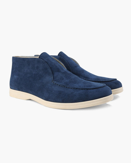 Herren Halbschuh Elegant Braun Lederschuhe Business