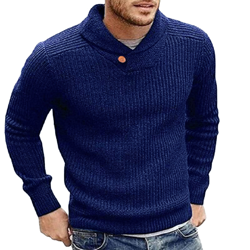 DAVE: Herrenpullover in Uni