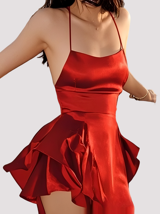 Elegantes Damen Minikleid Cocktailkleid Kurz - BerlinGlamour