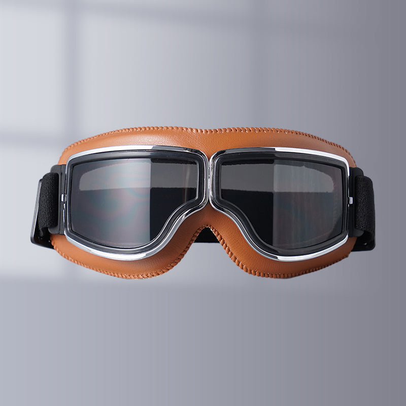 Motorradbrille Vintage Retro Sonnenbrille