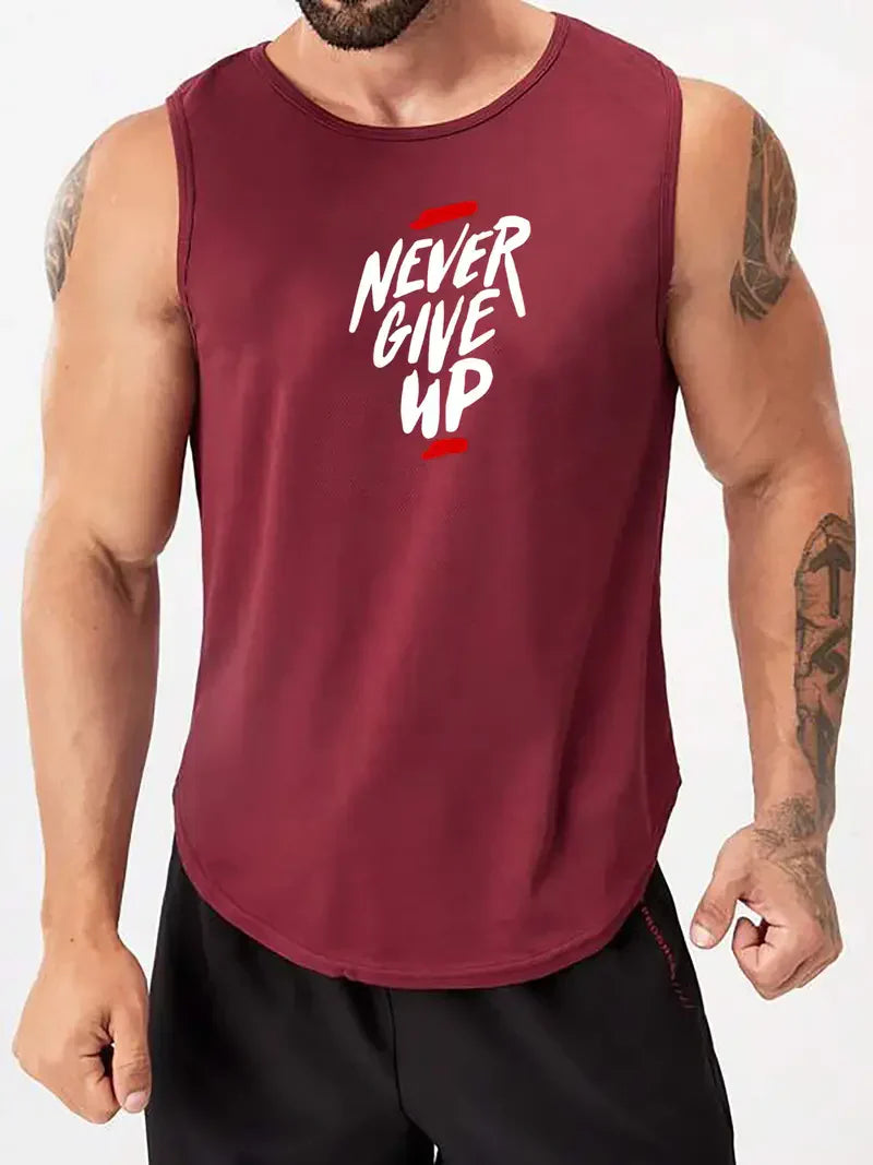Herren Tanktop Mit Aufdruck Trendy Sommer