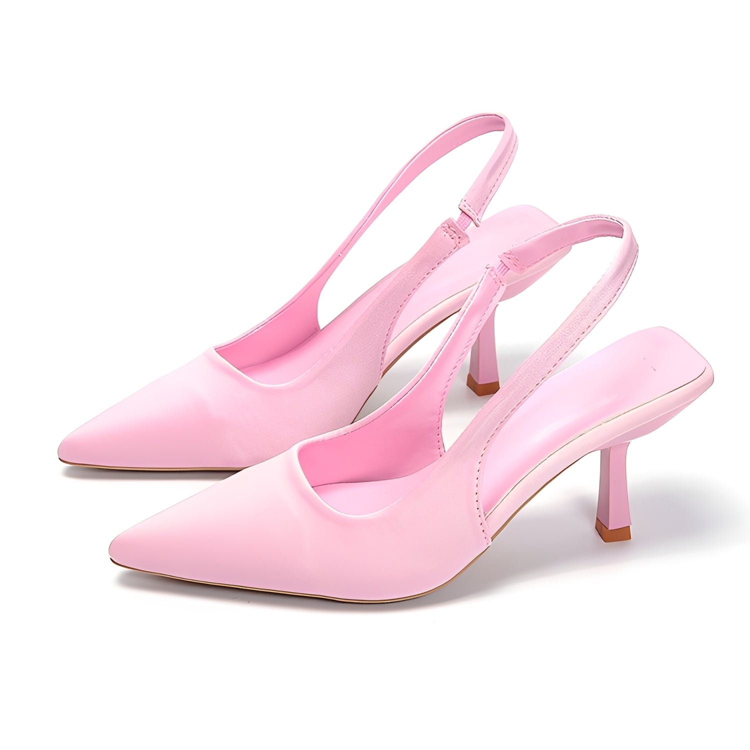 Damen High Heels Slingback Schuhe Elegantes Design - BerlinGlamour