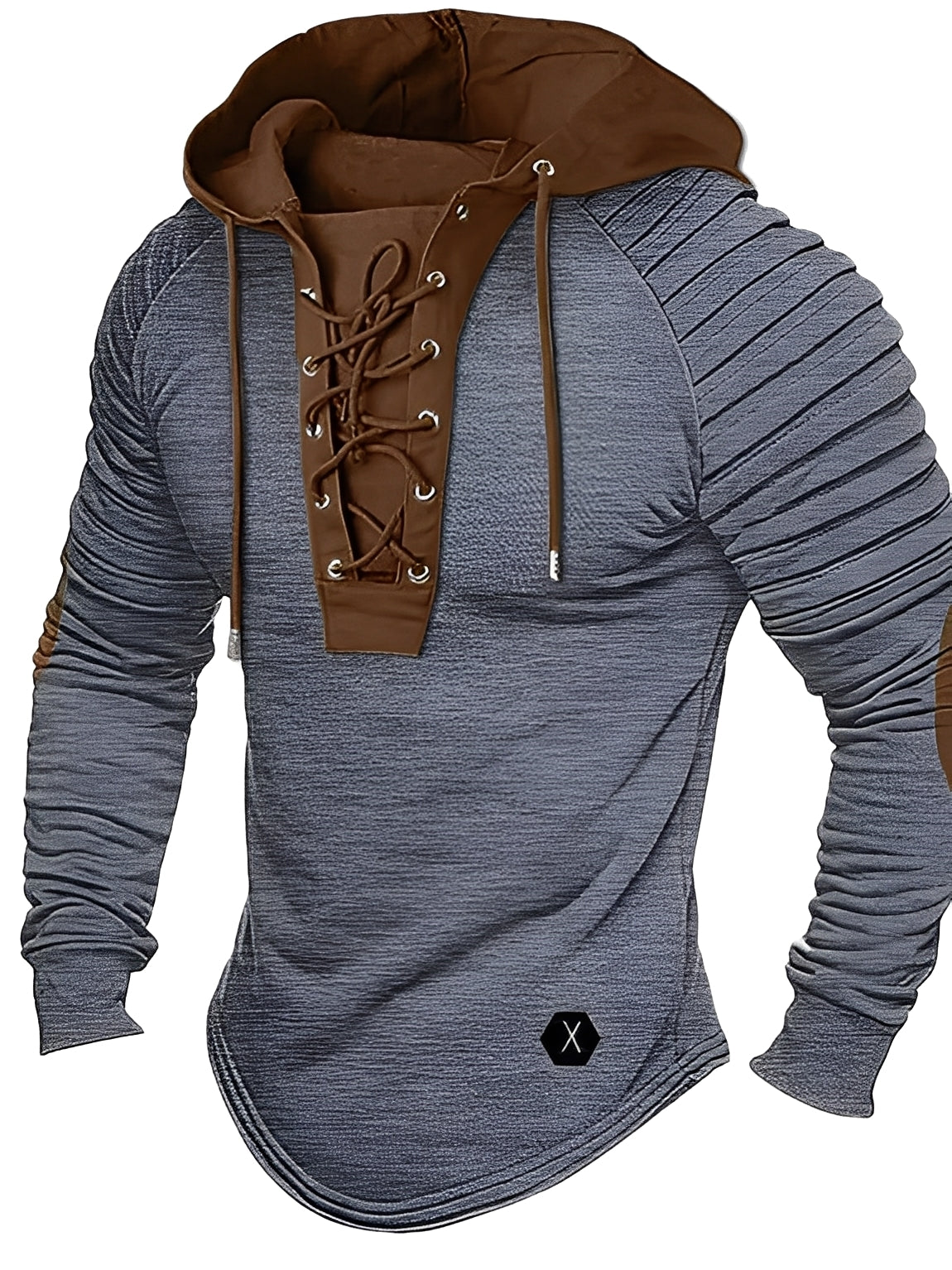 Strickpullover Herren Kapuze Bequem Leicht