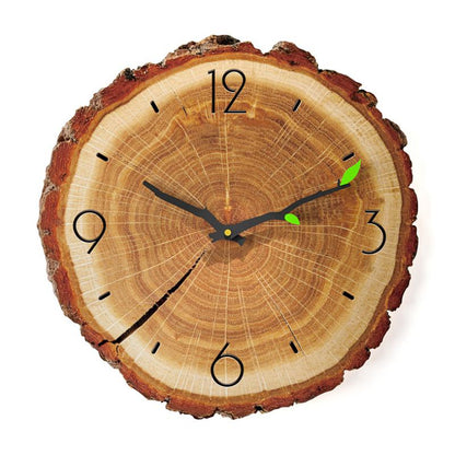Holz Wanduhr Jahresringe Dekorativ Berlin