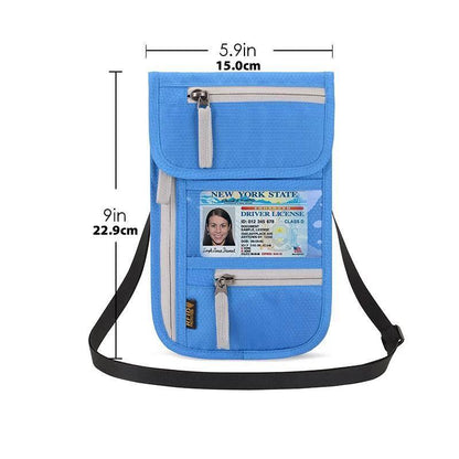 Reisebrieftasche RFID-Sicher mit Blockierungsfunktion