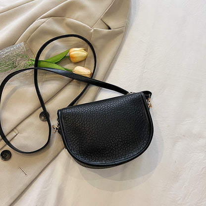 Elegante Sattelleder Handtasche Damen