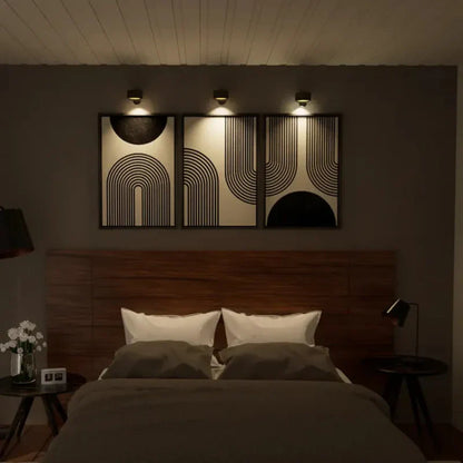 Kabellose Wandleuchte LED Berlin Moderne
