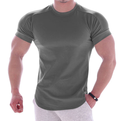 Herren Sport T-Shirt Kurzarm Feuchtigkeitsregulierend