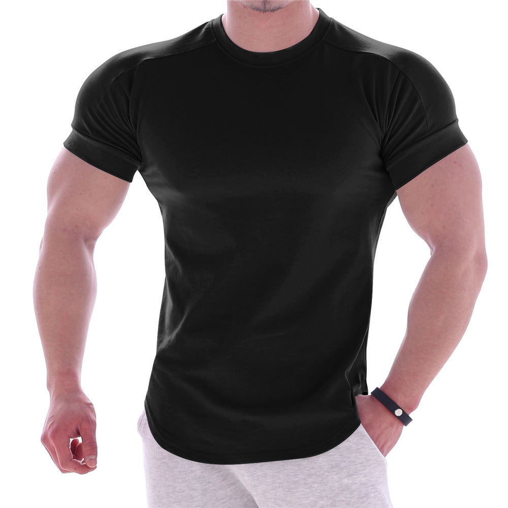 Herren Sport T-Shirt Kurzarm Feuchtigkeitsregulierend