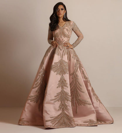 Damen Abendkleid Glamourös Pailletten V-Ausschnitt Elegant