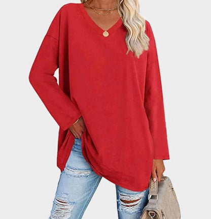 Eleganter Langarm Pullover für Damen