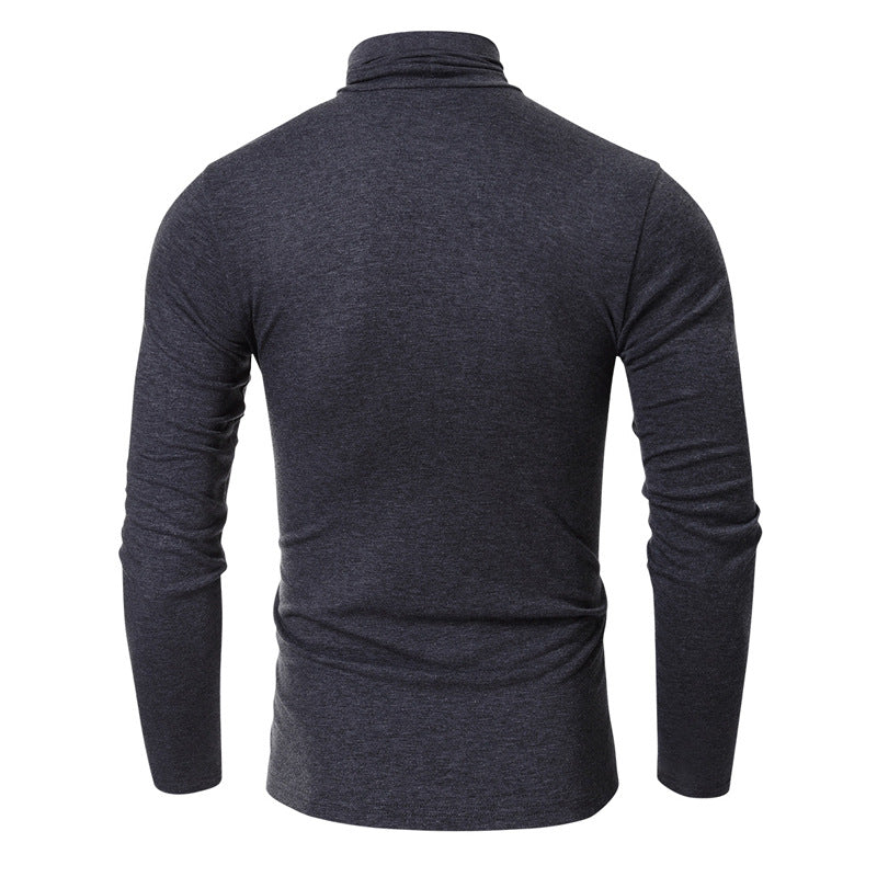 Herren Rollkragenpullover Baumwolle Elegante Optik Modern