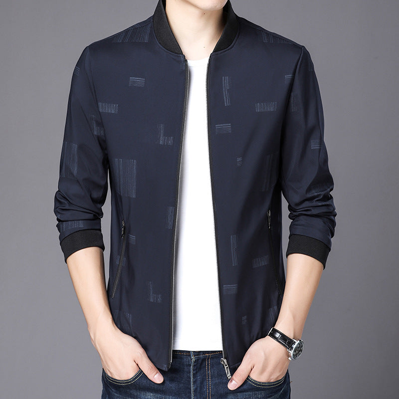 Herren Freizeitjacke Urban Style Praktisch Taschen