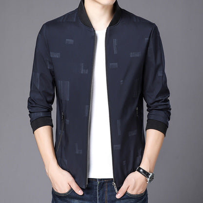 Herren Freizeitjacke Urban Style Praktisch Taschen