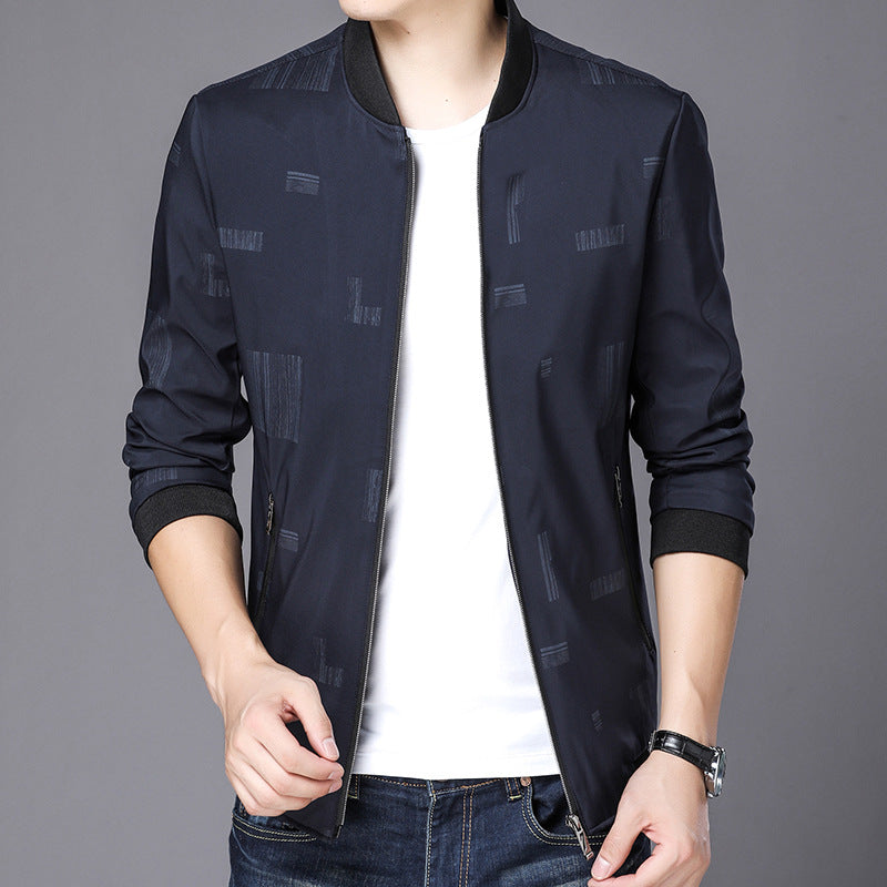 Herren Freizeitjacke Urban Style Praktisch Taschen