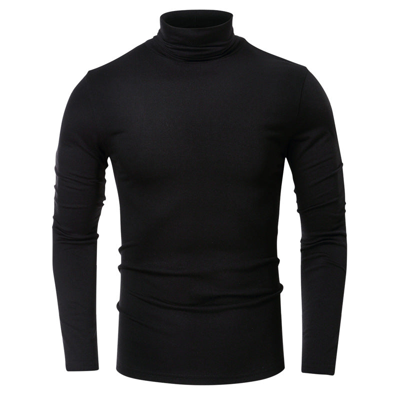 Herren Rollkragenpullover Baumwolle Elegante Optik Modern