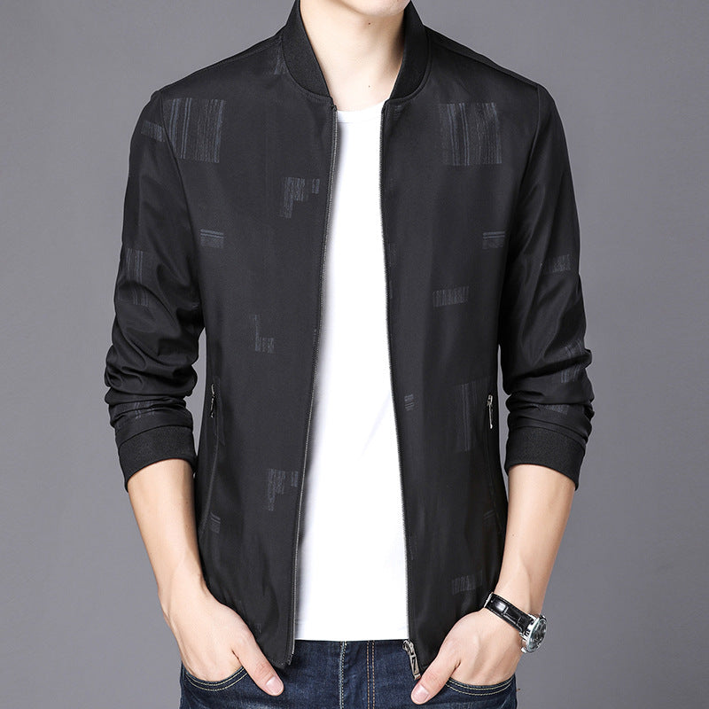 Herren Freizeitjacke Urban Style Praktisch Taschen
