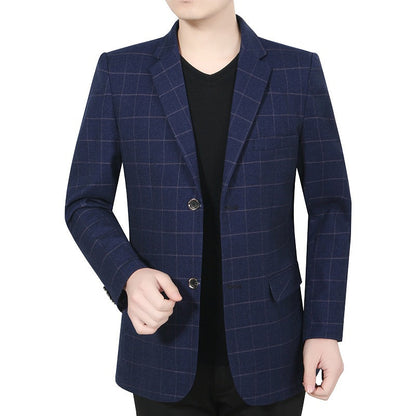 Herren Blazer Elegante karierte Jacke Modern - BerlinGlamour