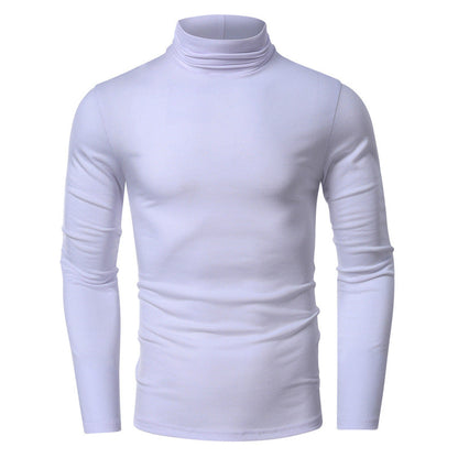 Herren Rollkragenpullover Baumwolle Elegante Optik Modern
