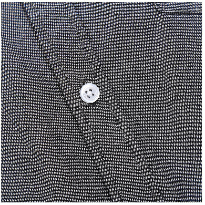 Herren Hemd Klassisch mit Button-Down Kragen und Brusttasche