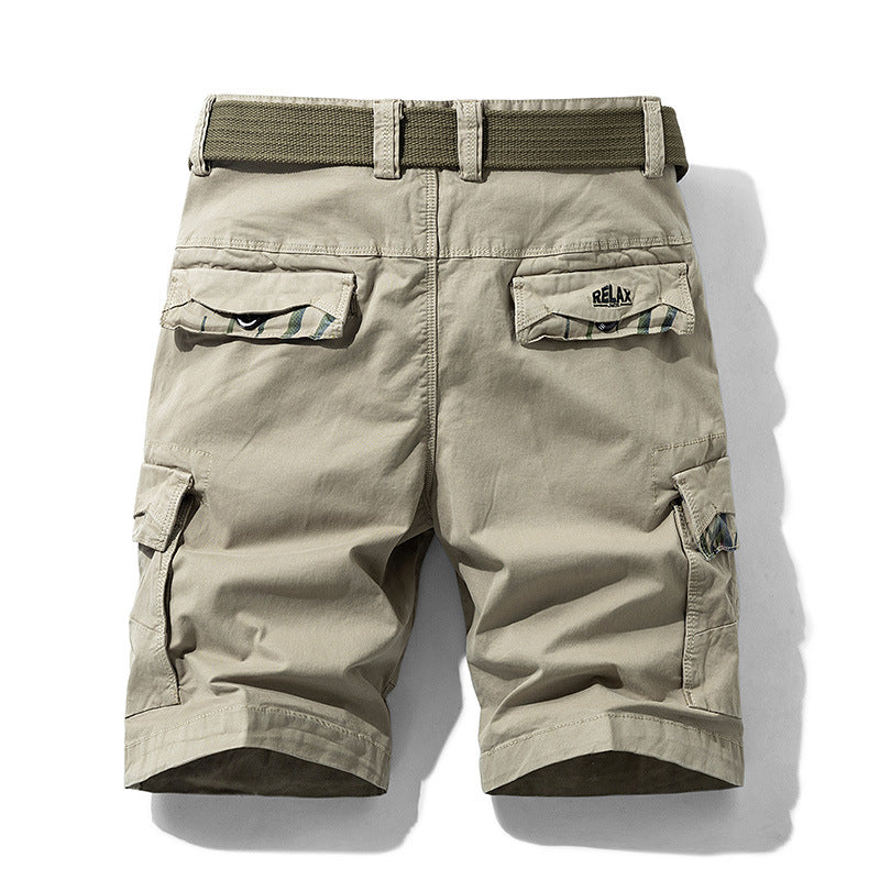 Herren Cargoshorts Bequem Praktisch Mit Verstellbarem Bund