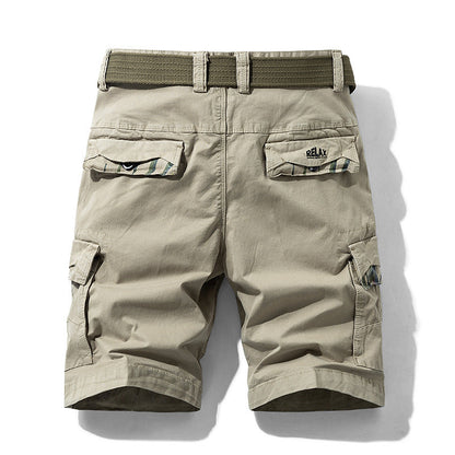 Herren Cargoshorts Bequem Praktisch Mit Verstellbarem Bund
