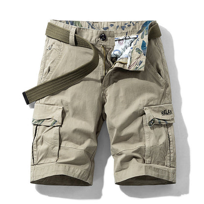 Herren Cargoshorts Bequem Praktisch Mit Verstellbarem Bund
