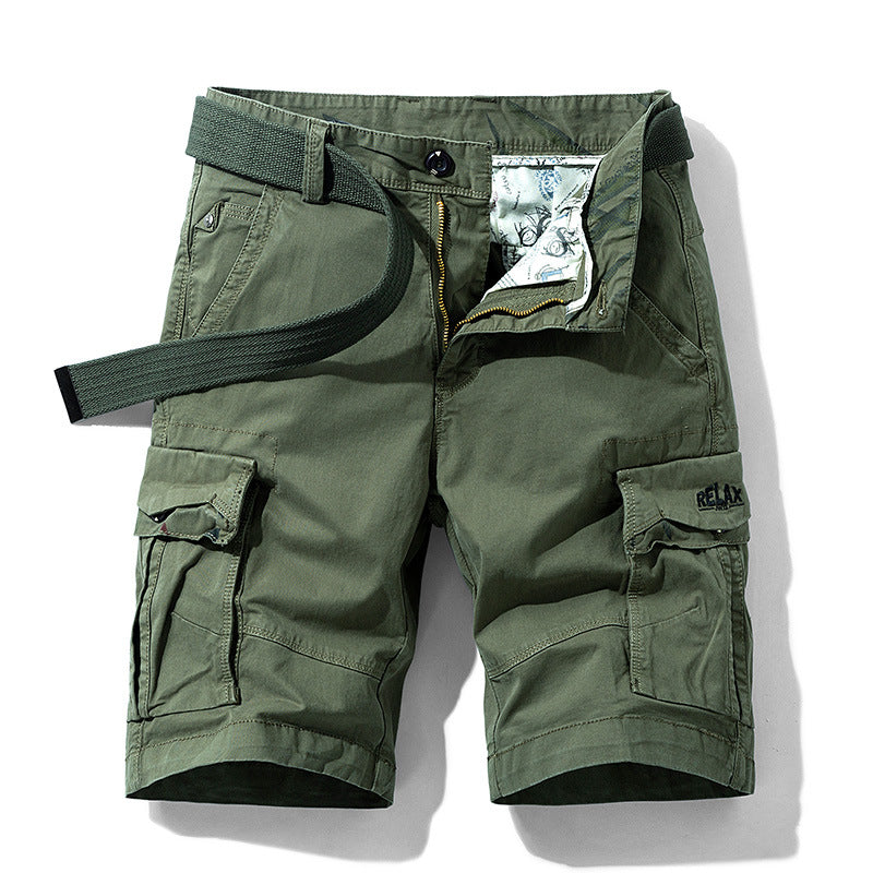 Herren Cargoshorts Bequem Praktisch Mit Verstellbarem Bund - BerlinGlamour