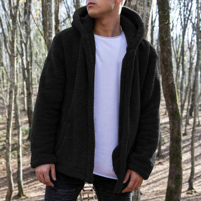 Herren Fleecejacke Warm Kuschelig Sportlich