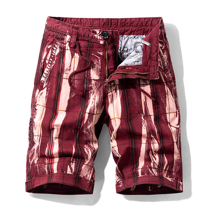 Herren Cargoshorts atmungsaktiv mit vielen Taschen