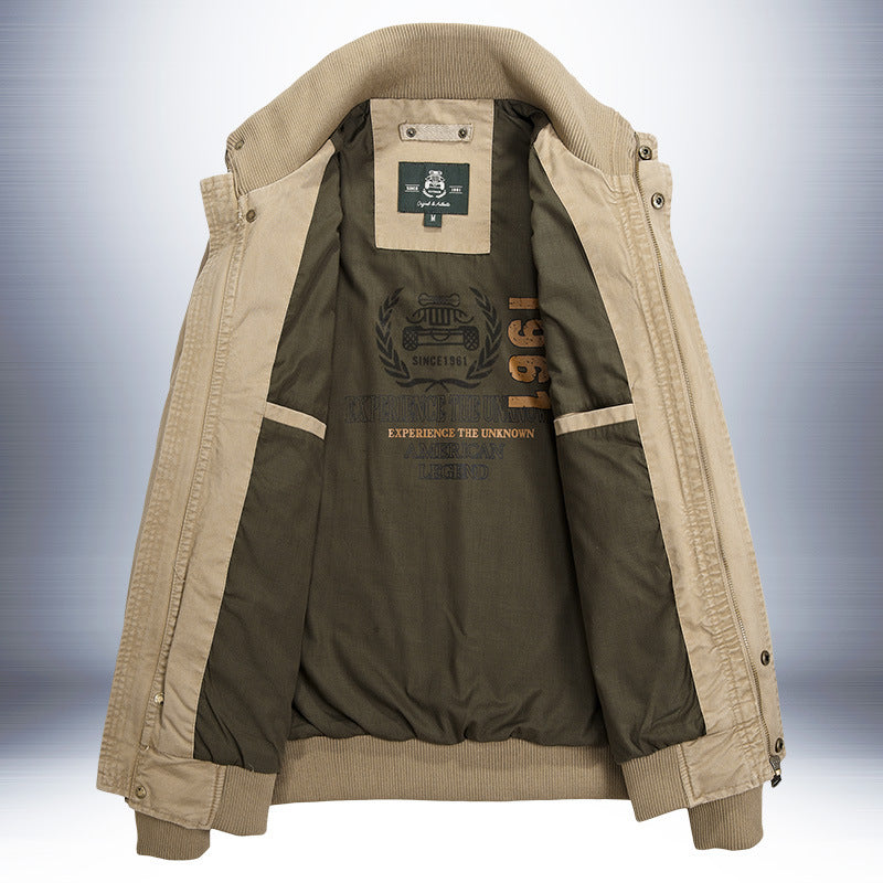 Herren Feldjacke Robust Stilvoll Outdoor
