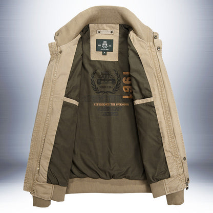 Herren Feldjacke Robust Stilvoll Outdoor
