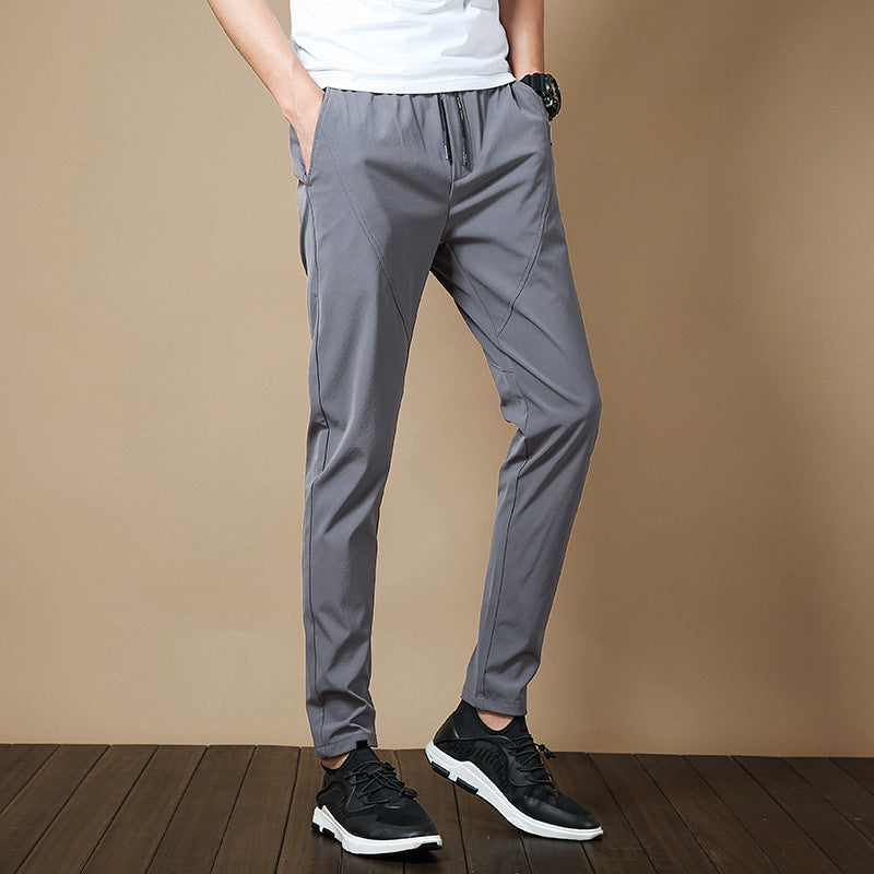 Herren Jogginghose Sportlich Reißverschluss Taschen Comfort