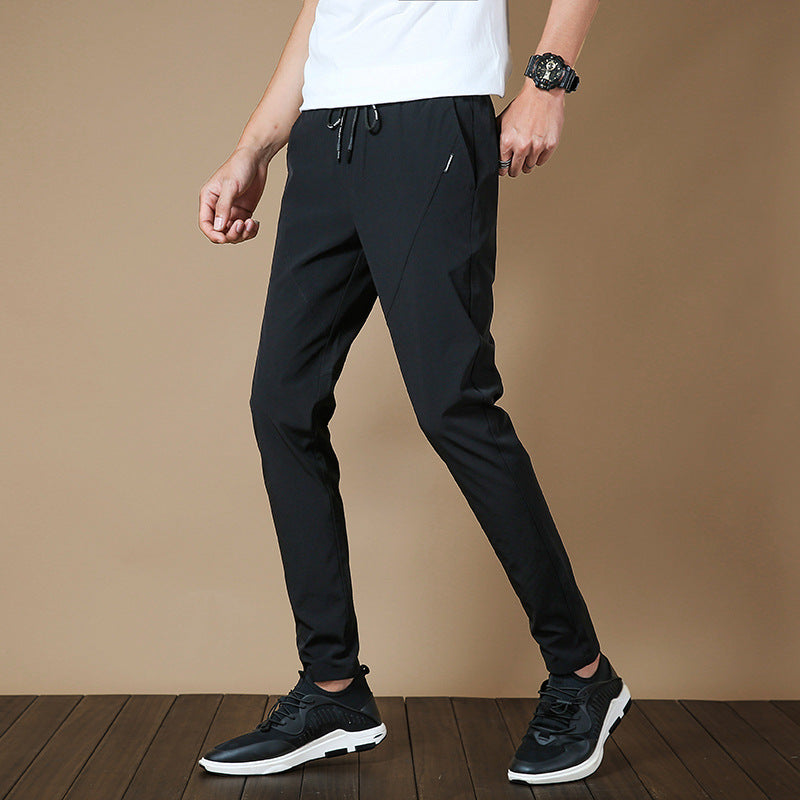 Herren Jogginghose Sportlich Reißverschluss Taschen Comfort - BerlinGlamour