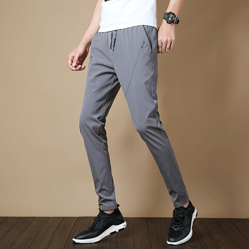 Herren Jogginghose Sportlich Reißverschluss Taschen Comfort