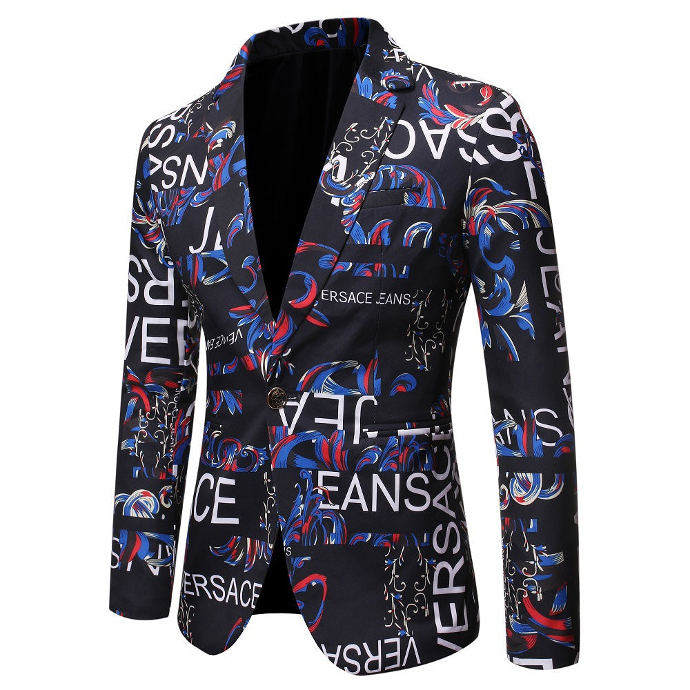 Modischer Herren Blazer mit auffälligem Design Berlin Stil