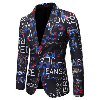 Modischer Herren Blazer mit auffälligem Design Berlin Stil