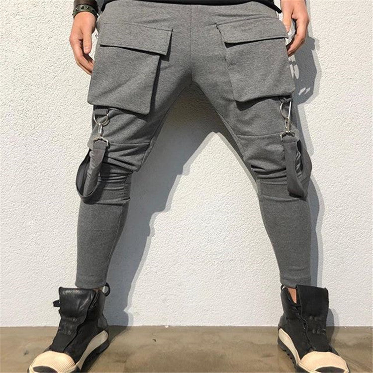Herren Cargo-Jeans Modern Stylisch Mit Vielen Taschen