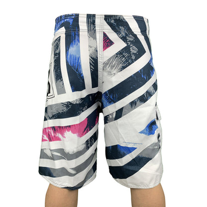 Herren Surfshorts Modern mit Grafikdesign und Stretch
