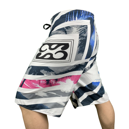 Herren Surfshorts Modern mit Grafikdesign und Stretch