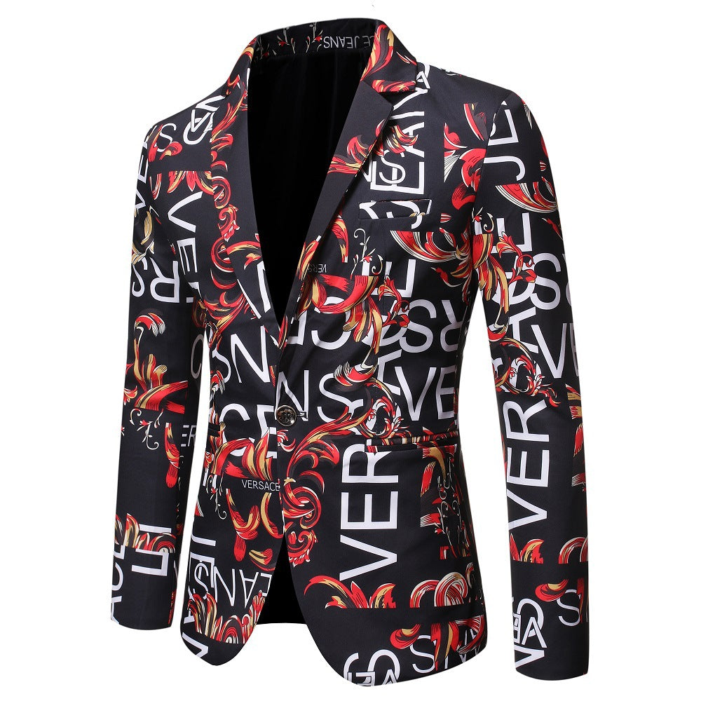 Modischer Herren Blazer mit auffälligem Design Berlin Stil