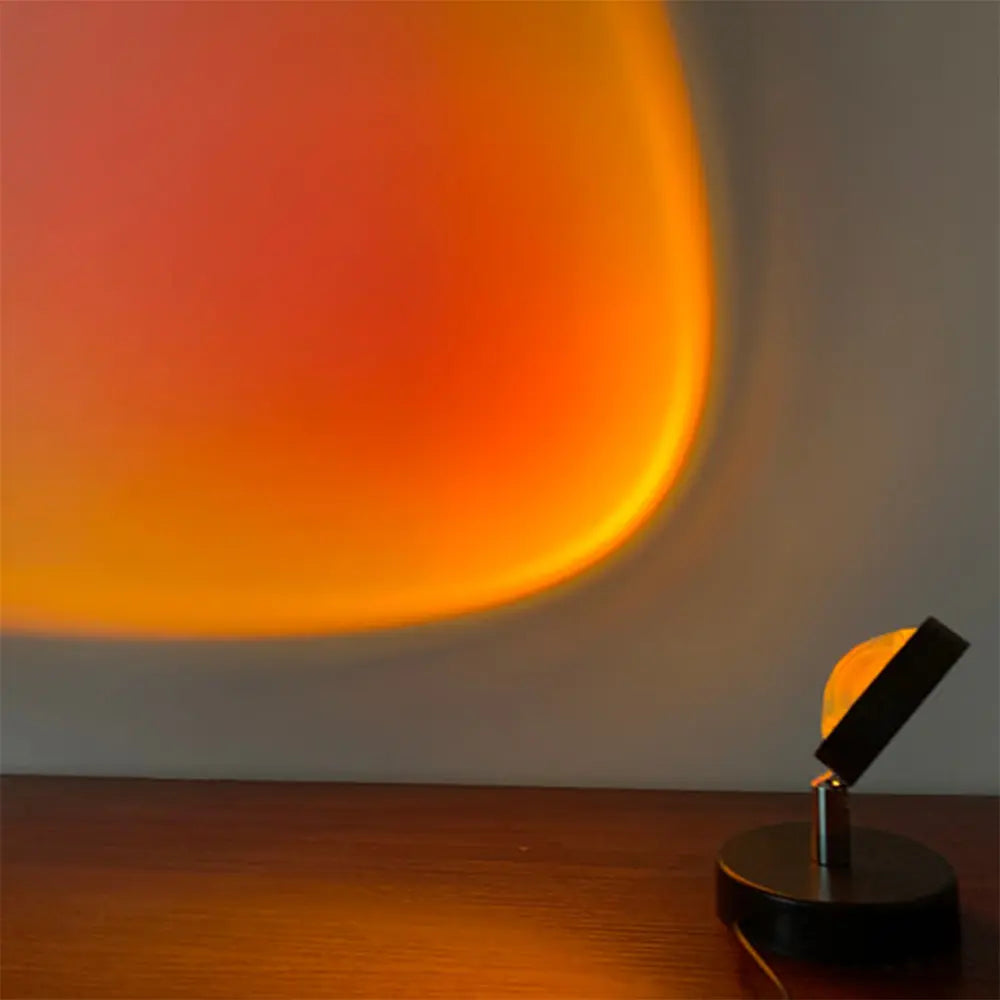 EcoLuxe | Retro-Sonnenuntergang Tischlampe Zendoo.de