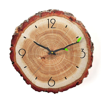 Holz Wanduhr Jahresringe Dekorativ Berlin