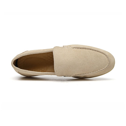 Herren Loafers Wildleder Italienischer Stil Schuhe