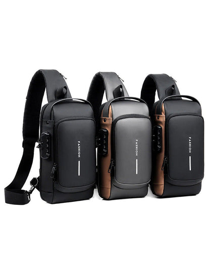 Sicherheitsbrusttasche Mit Zahlenschloss Diebstahlschutz