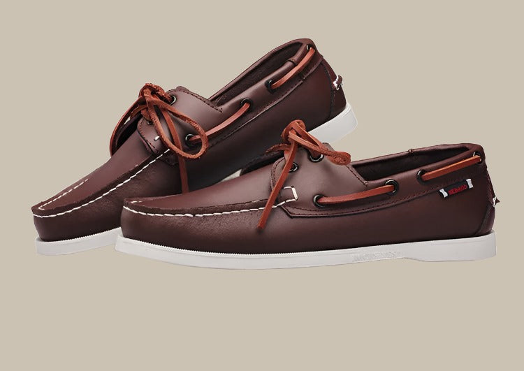 Herren Loafer Schuhe Bequem Schnürsenkel Ergonomisch